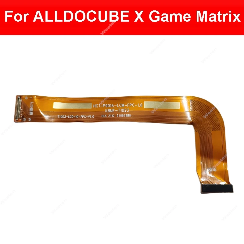 

Гибкий кабель ЖК-дисплея для ALLDOCUBE X Game Matrix T1023 T1020, датчик панели, разъем FPC, гибкая лента для экрана, детали