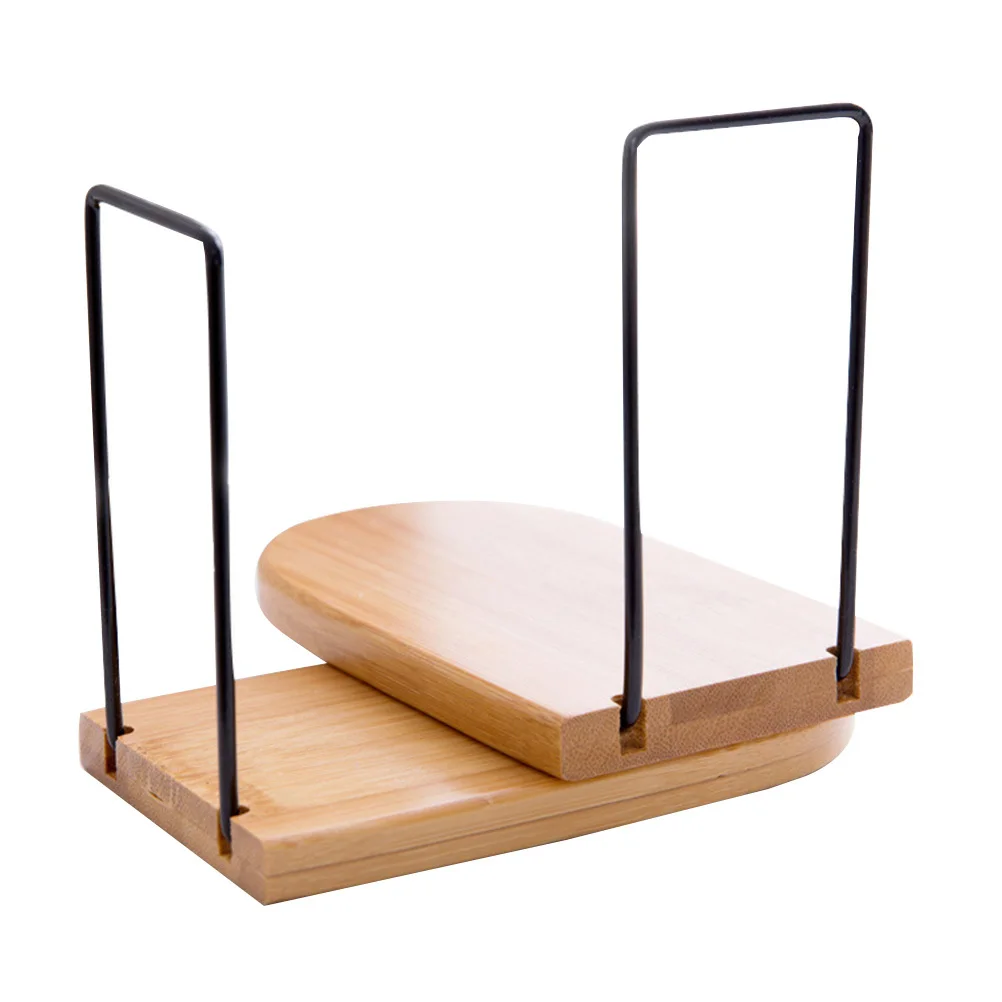 2 قطعة 13x9.5 سنتيمتر كبير الخيزران الدفتين قابل للسحب قوي كتاب المنظم تصميم أنيق مكتب تخزين الرف الدفتين #6