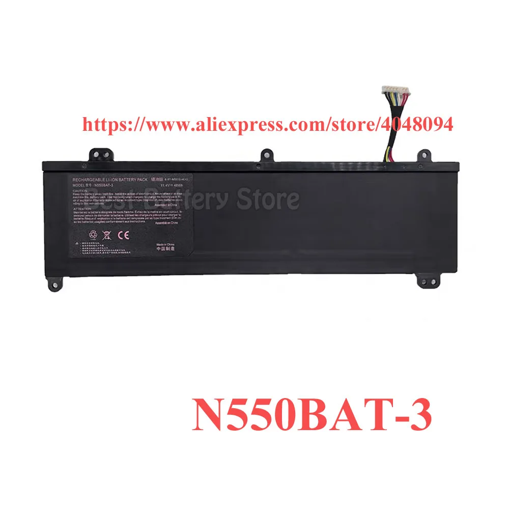 

N550BAT-3 Laptop Battery For Clevo N550RC N550RN/RC N551/RN/RC F57-D1/D2/D3/D4/D5R 6-87-N550S-4E42