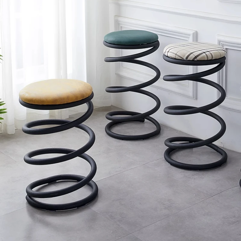 

Промышленные одиночные барные стулья, дизайнерские креативные стулья для ожидания на открытом воздухе, американский барный стул для приема, металлическая уникальная мебель для бара Sillas De