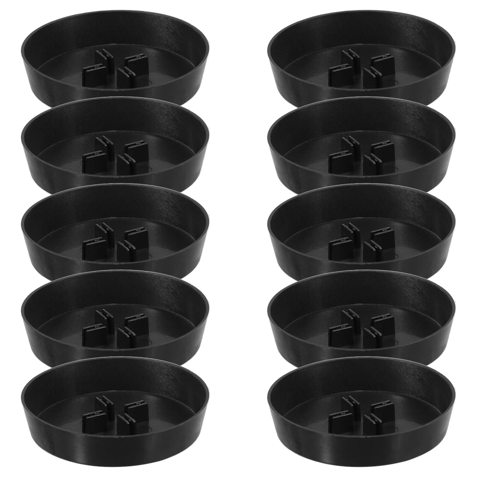 

48 Pcs Festive Paper Plates Planter Tray Mini Presents Decoration Trees for Crafts