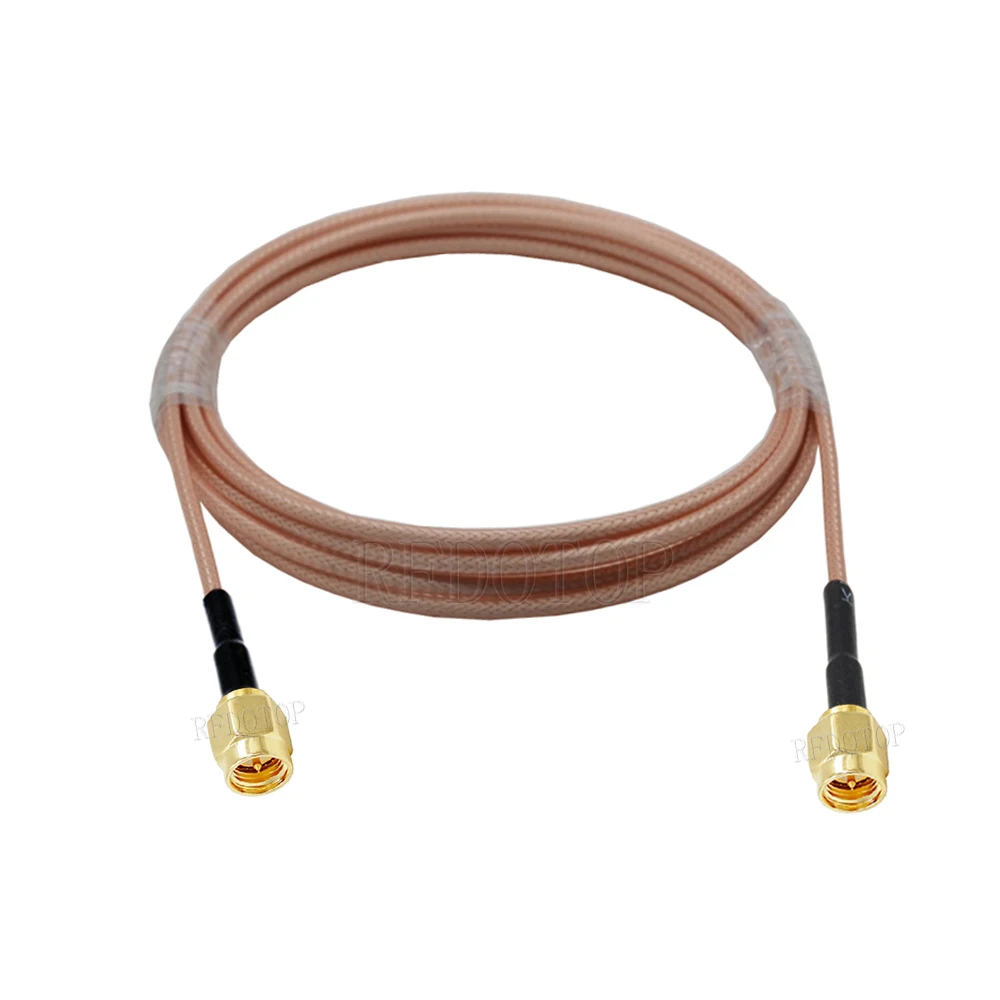 New RG316 SMA Male Plug to SMA Female Jack Connector RG-316 Pigtail WIFI Extension Cable 50 Ohm RF Coaxial Cord Adapter Wire