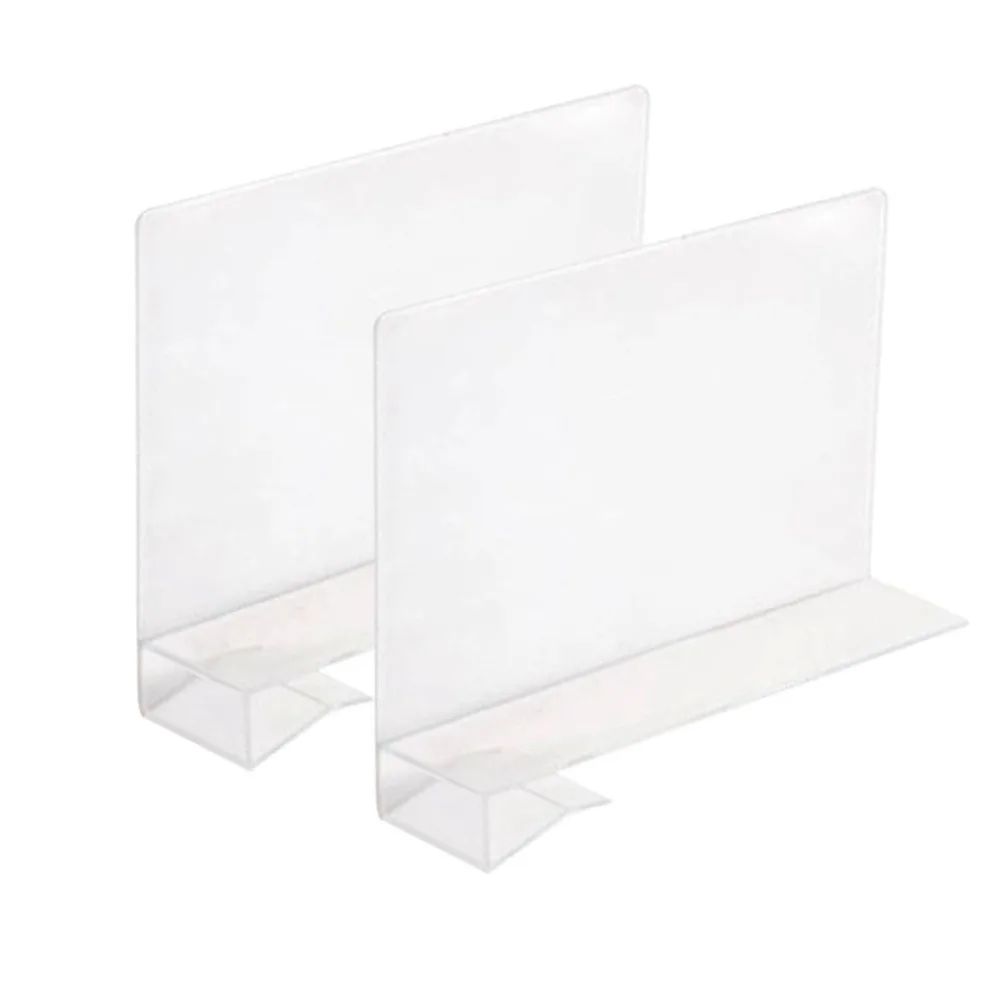 2Pcs Practical New Style Wardrobe Divider Sturdy Plastic Storage Partition Adjustable Closet Organizer Closet Divider view 2