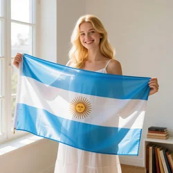 90*150cm/60*90cm/40*60cm/15*21cm Argentina flag National Day Sports meeting flag gift Banner and flag decoration/national flag