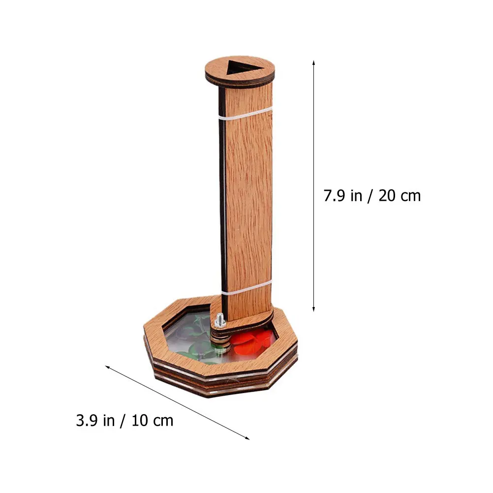 Kaleidoscope for Kids Wooden Rotating Design Creative Refillable Visual Pattern Explorer Educational Developmental Learning Tool