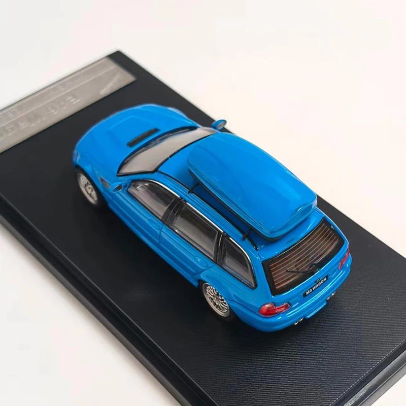SH 1:64 Maßstab E46 Kombi Legierung Automodell Statische Sammlung Dekorierte Feiertagsgeschenke Spielzeuge