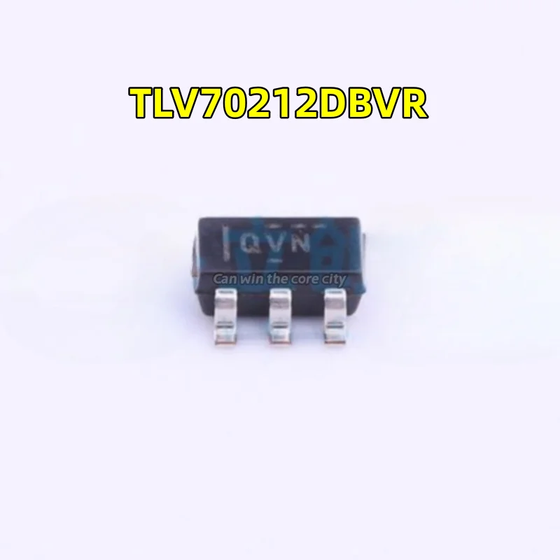 100 PCS / LOT new TLV70212 TLV70212DBVR screen printing QVN SOT23-5 low pressure differential voltage stabilization chip spot