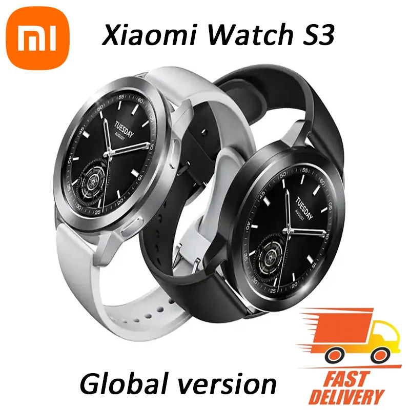 

Xiaomi Watch S3 1.43" AMOLED Display Bluetooth5.2 Smart Watch Heart Rate Blood Oxygen Monitoring 5ATM Waterproof Sports Tracking