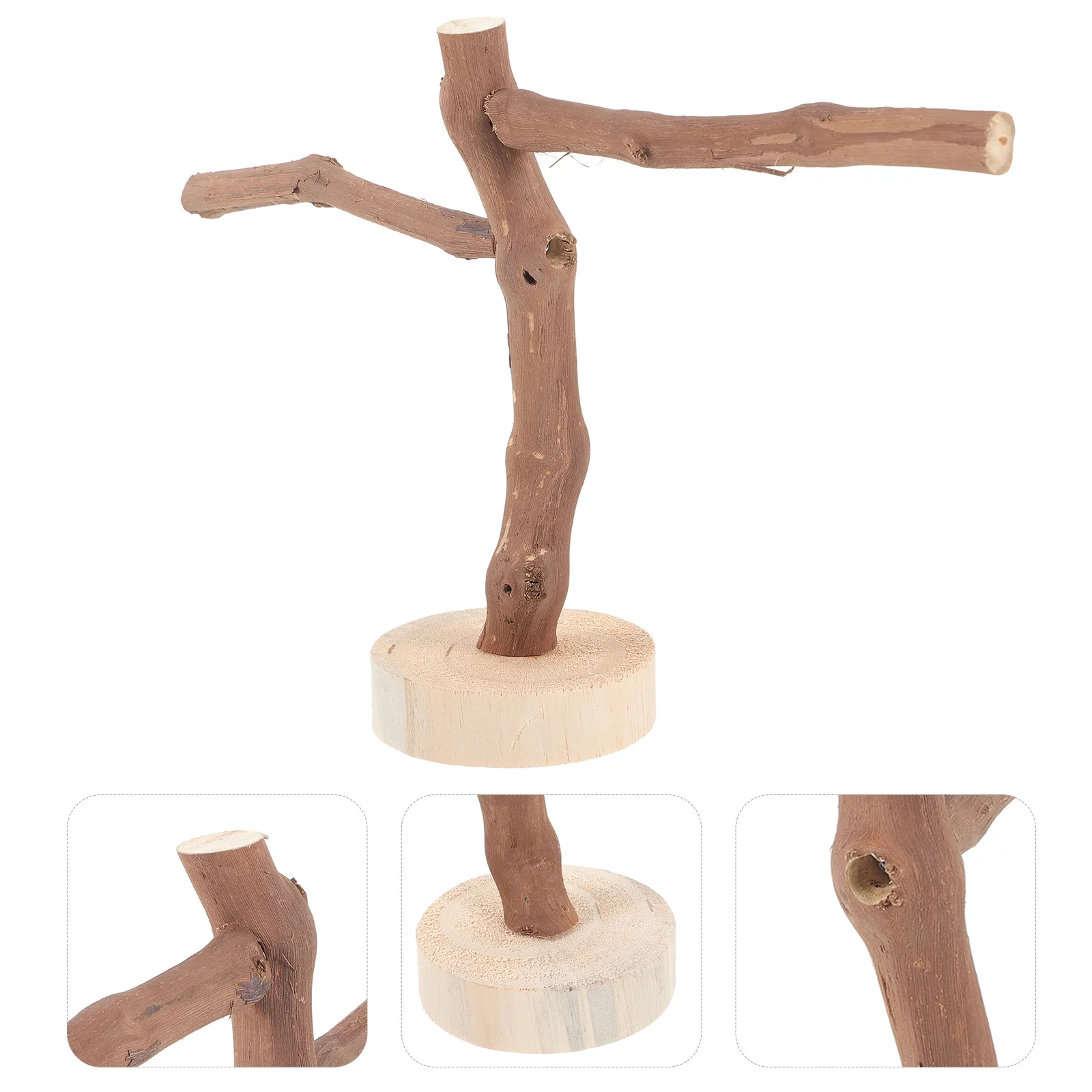

Grape Branch Bird Perch Natural Wooden Standing Rod For Parrot Cockatiel Cage Chew Claw Grinding Play Rest Exercise Equipment
