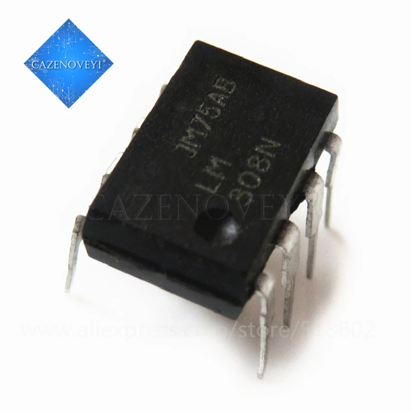 10pcs/lot LM308AP LM308AN LM308N LM308 DIP-8 In Stock