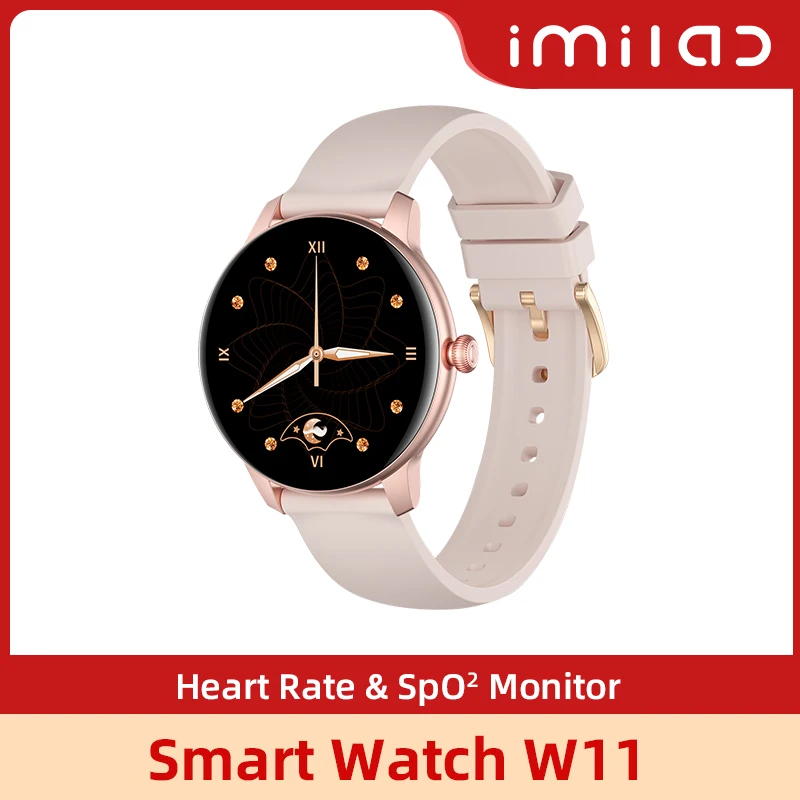 IMILAB W11L Smart Watch Bluetooth5.0 For Women SmartWatch Heart Rate Sports Fitness Tracker Blood Oxygen Monitoring