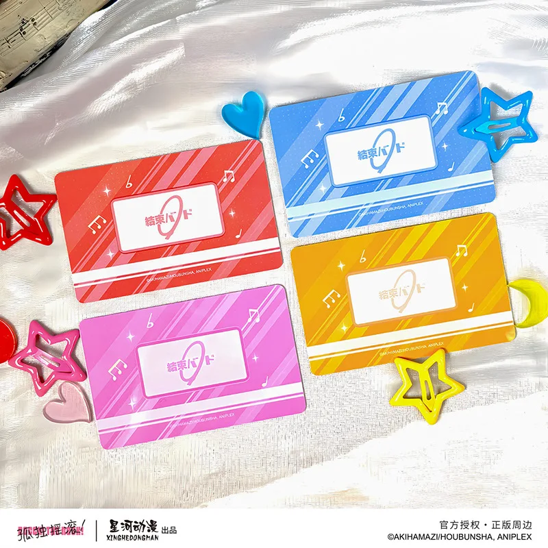 BOCCHI THE ROCK! Gotoh Hitori Ijichi Nijika Yamada Ryo Kita Ikuyo China Official Authorization Cosplay PVC Student ID card 2
