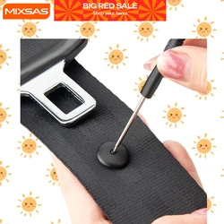 MIXSAS Car Safety Seatbelt Stopper Buckle 310 Vehicle Belt Spacing Limit Stop Clips Anti-slip Buttons Retainer Auto Tools