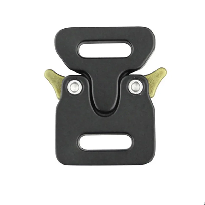 13/20/25mm Metal Automatic Release Buckles Belt Adjustment Buckle DIY Bag  Outdoor Luggage Clothes Snap Hook Clip