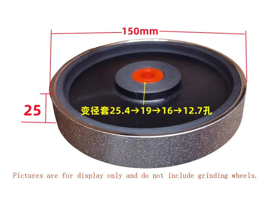 Grinding Wheel Reducing Sleeve 32 to 25.4 20 19 16 12.7 Arbor Inner Hole Conversion Aluminum Sleeve