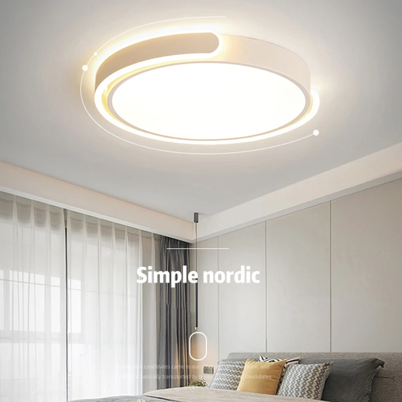 

Ultra Thin Led Ceiling Lamps 40w 60w 77w Modern Panel Ceiling Lights For Living Room Bedroom Kitchen Indoor Lighting Fixture