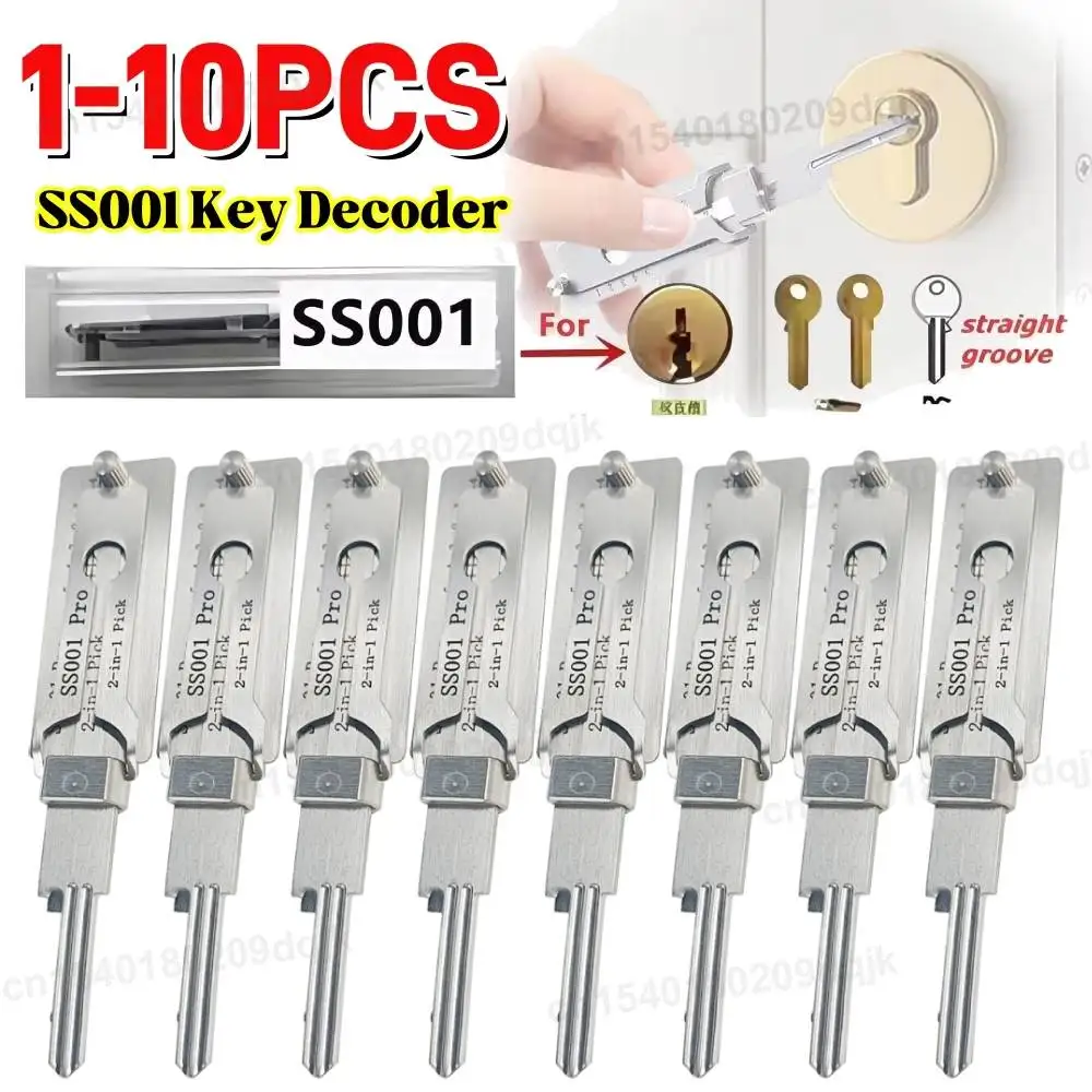 1-10X SS001 الفولاذ المقاوم للصدأ أداة الدقة 2 في 1 مفتاح فك اختيار مجموعة O-حلقة لاقط مجموعة أدوات اليد أداة إصلاح الصيانة #1