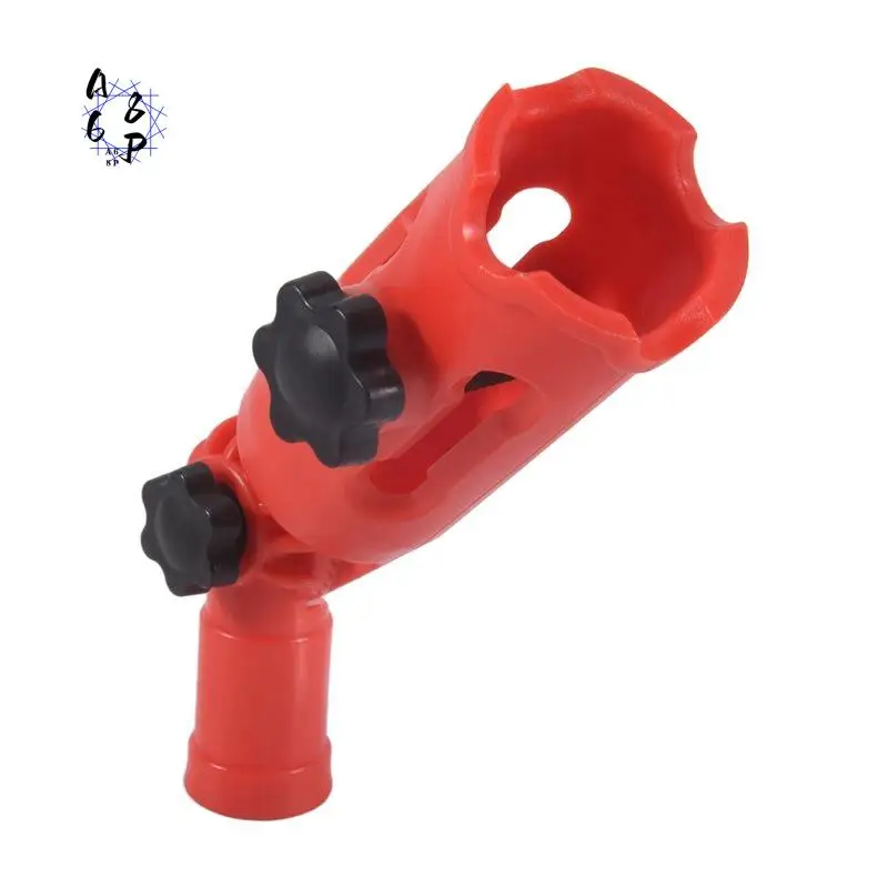 A68P-Multi-Angle Paint Brush Extender Red, Paint Edger Tool For High Ceilings, Extension Pole Attachment Holder