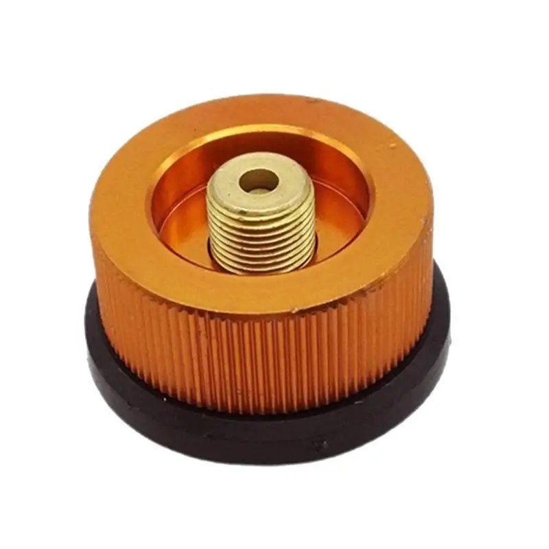 652F في الهواء الطلق موقد الغاز تخيم موقد بروبان محول إعادة ملء الموقد LPG أسطوانة مسطحة لمحول حاوية مقرنة الخزان #2