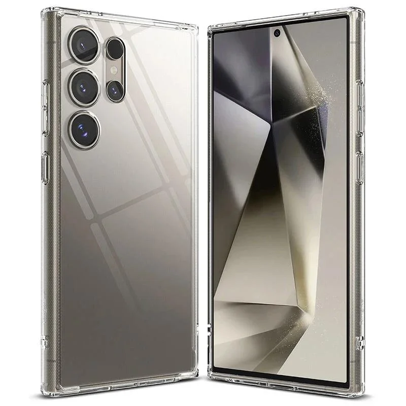 

Original Clear Silicone Soft Case For Samsung Galaxy S24 Ultra Funda Ultra Thin Transparent TPU Back Case For Samsung S24 Plus +