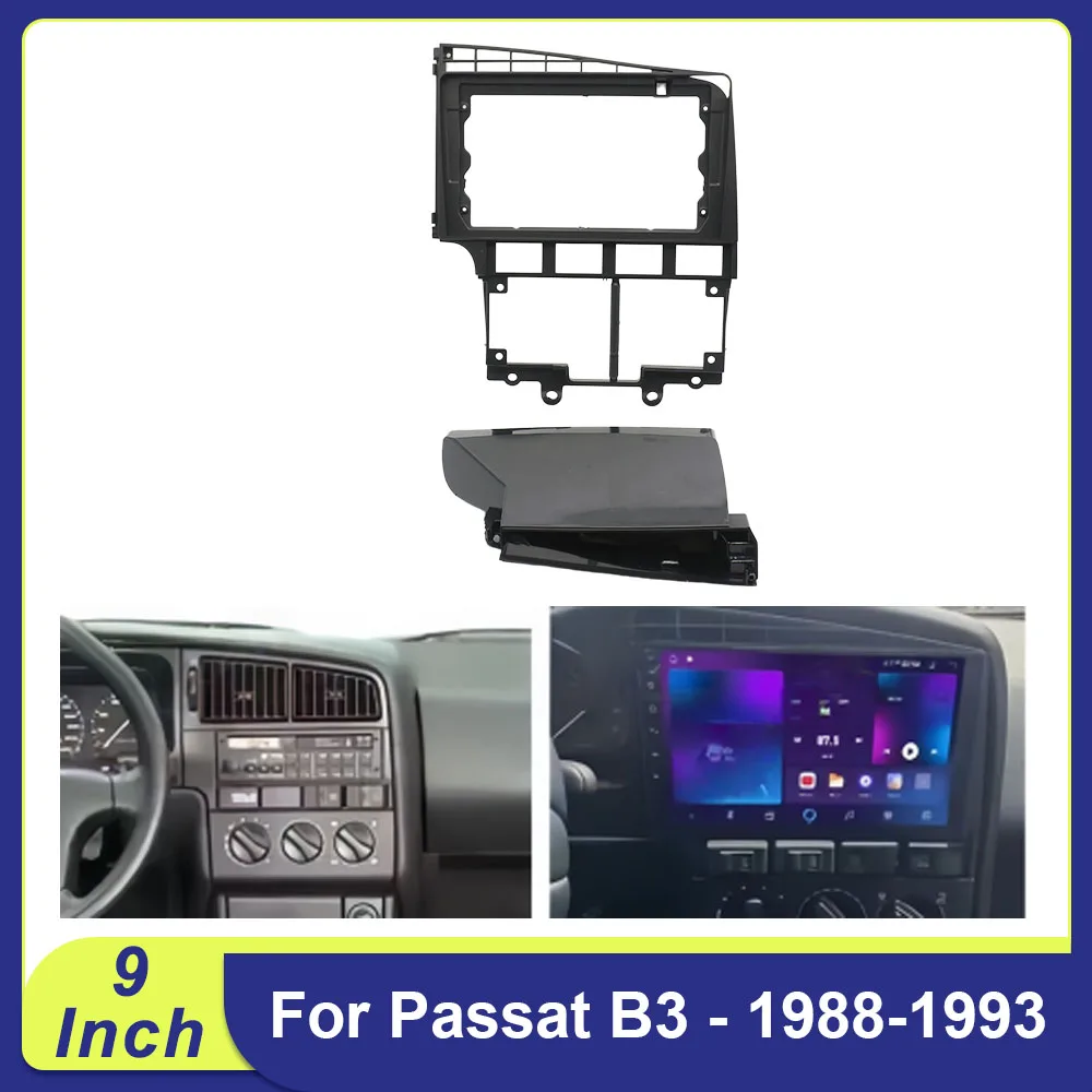 

9-дюймовая лицевая панель Android-радио для Passat B3 — 1988-1993 гг. с адаптером проводки