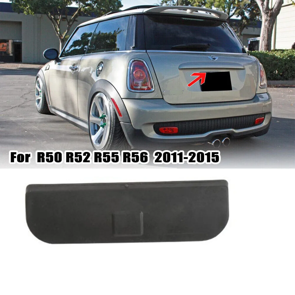 

Rear Bumper Trunk Back Door Handle Button Cover For MINI Cooper R50 R52 R55 R56