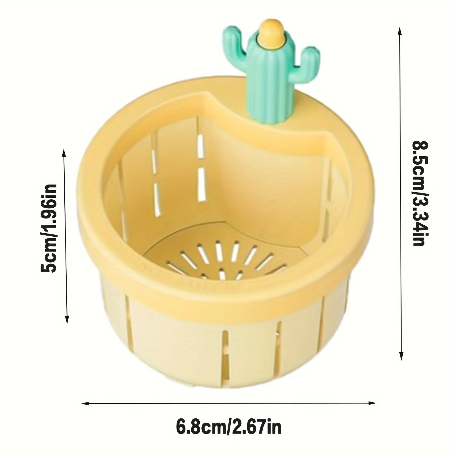 Cactus Sink Anti Blocking Filter Reusable Anti-rust Sink Filter for Tub Kitchen Sink Strainer