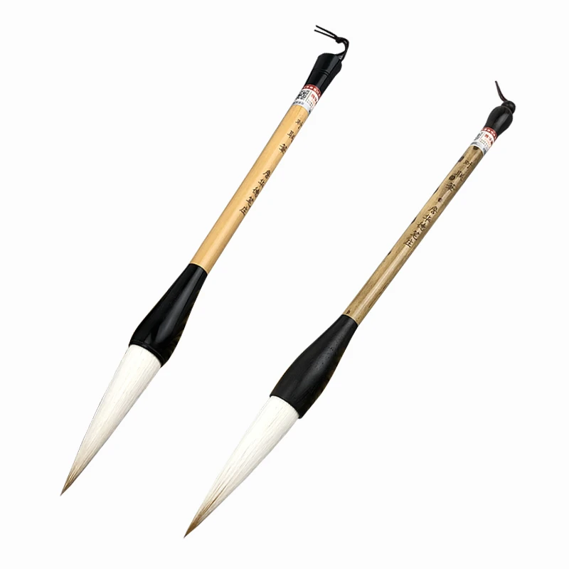 Hopper-shaped Multiple Hair Brush Pen Cursive Script Couplet Calligraphy Pen Calligraphie Ox Horn Running Script Writing Brush