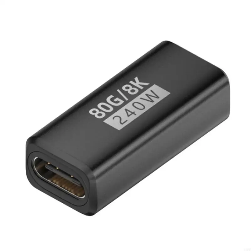 E1PF 240W Adaptador USB C 80Gbps 8K Suporte ao vídeo para Thunderbolt4/5 e Telefone 16 15 com exibição atual