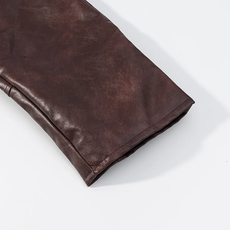 امرأة 2025 الخريف موضة جديدة ثلاثة أزرار معطف Vintage التلبيب كم طويل جيوب ملابس خارجية الإناث غير رسمية شيك Overshirt