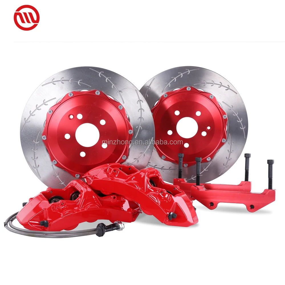High Performance Casting MZGT6 6 Pot Brake Caliper Big Brake Kit with 355/380/405mm Braking Rotor Disc Set