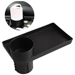 Drink Holder Drink Pocket Multi Functional Car Organizer Table Tray Cup Holder Tray for Vehicle Keys Phone SUV Kids Adult