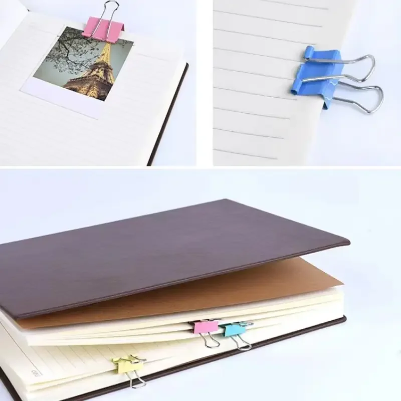 240pcs Office Paper Clip Set, Various Sizes Paper Clips, Binder Clips,Rubber Bands For File Organizer Office And School Supplies