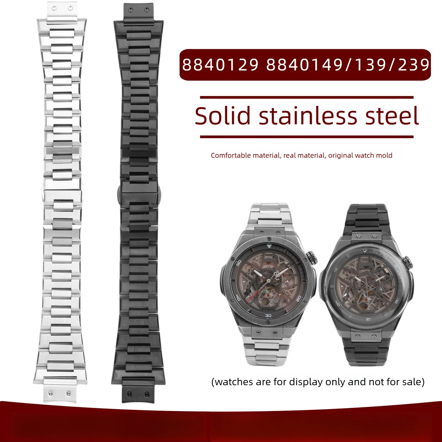 Suitable for Renault Gemini Series Stainless Steel Bracelet 8840129 8840149 8840139 8840239