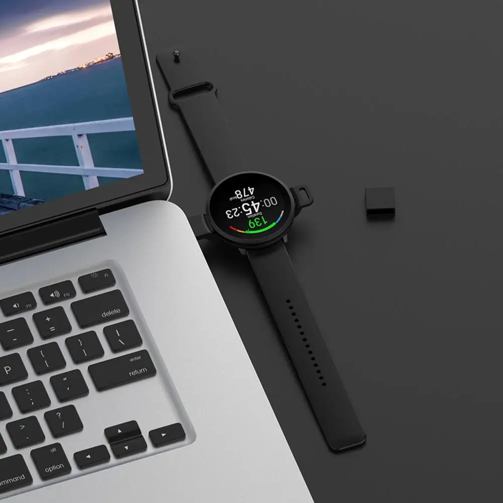 Charging Base Watch Charger Base with High Efficiency Overvoltage Protection Fast Charging Station for Polar Unite Smartwatch
