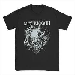 Men's T-Shirt Koloss Extreme Metal Band Meshuggah Vintage Pure Cotton Tee Shirt Short Sleeve T Shirt Crewneck Tops Gift Idea