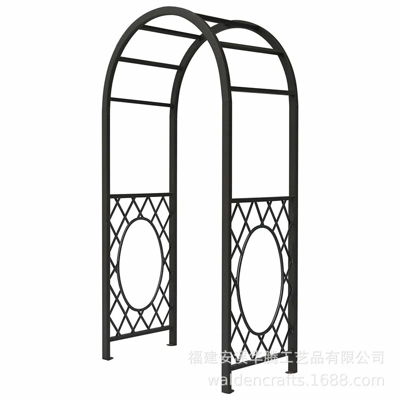 Climbing vine trellis European style grid climbing arch garden rose stand climbing plant