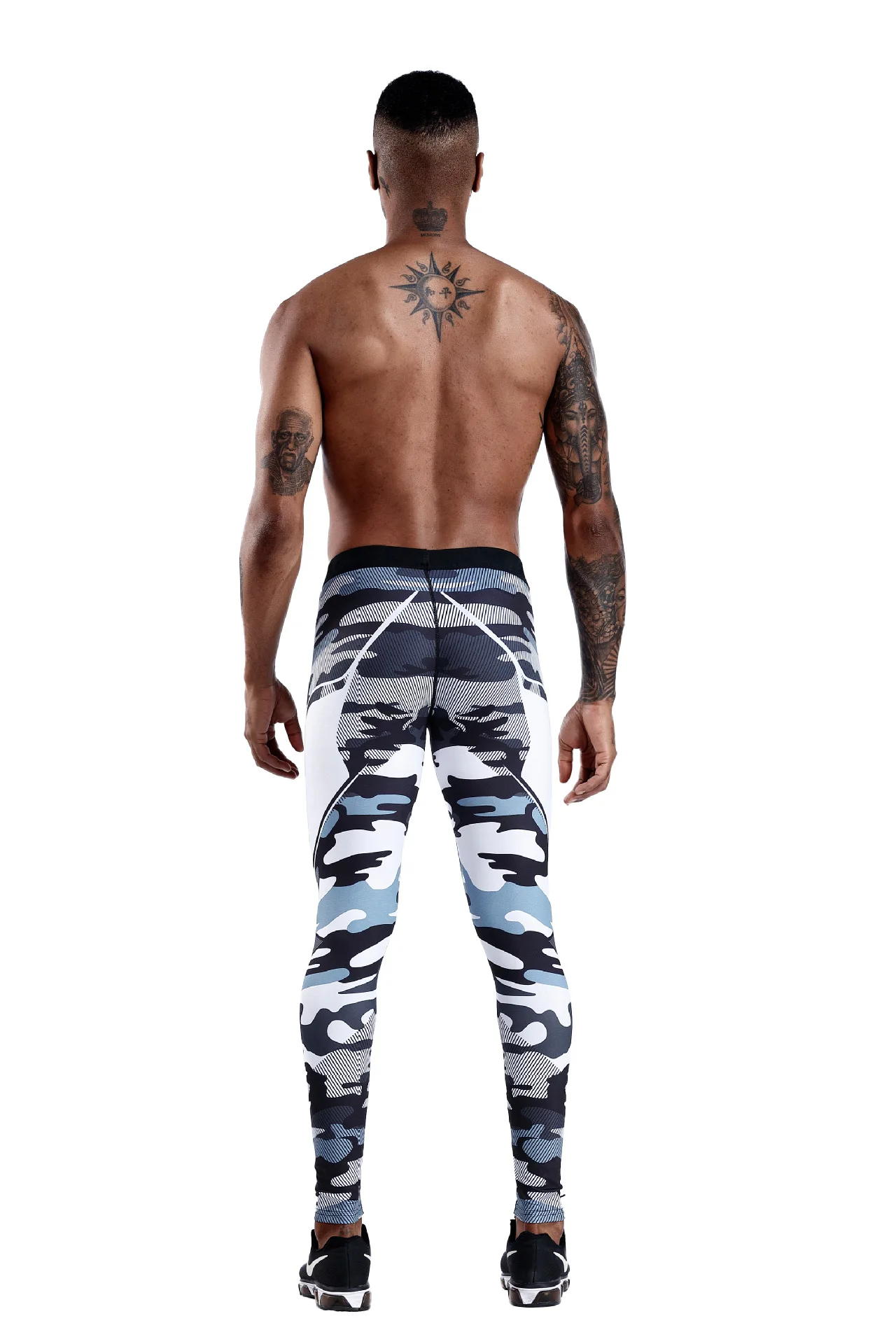 Sports Running Tights Men Yoga Leggings Fitness Quick Dry Training And Exercise Compression Thermal Pants Rash Guard Man