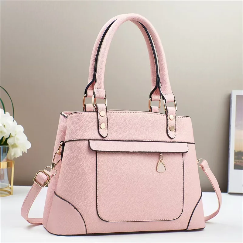 

Элегантная модная сумка для подгузников для женщин: минималистичная кожаная сумка через плечо, роскошная дизайнерская винтажная сумка-тоут с большой вместимостью