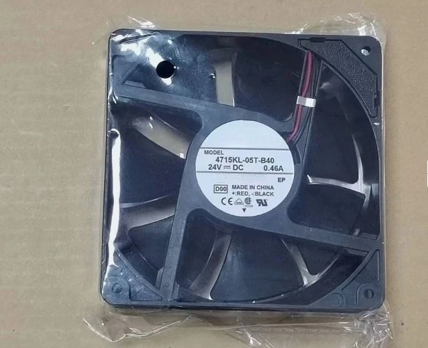 

Brand New Original 4715KL-05T-B40 12038 24V 0.46A 120mm 38mm Cooling Fan for Industrial and Cabinet Cooling Fast delivery