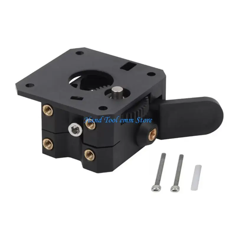 

H37F Precise Extruder Upgrades for Ender 3 3D Printing, Double Gear Mechanism, Easy Installation
