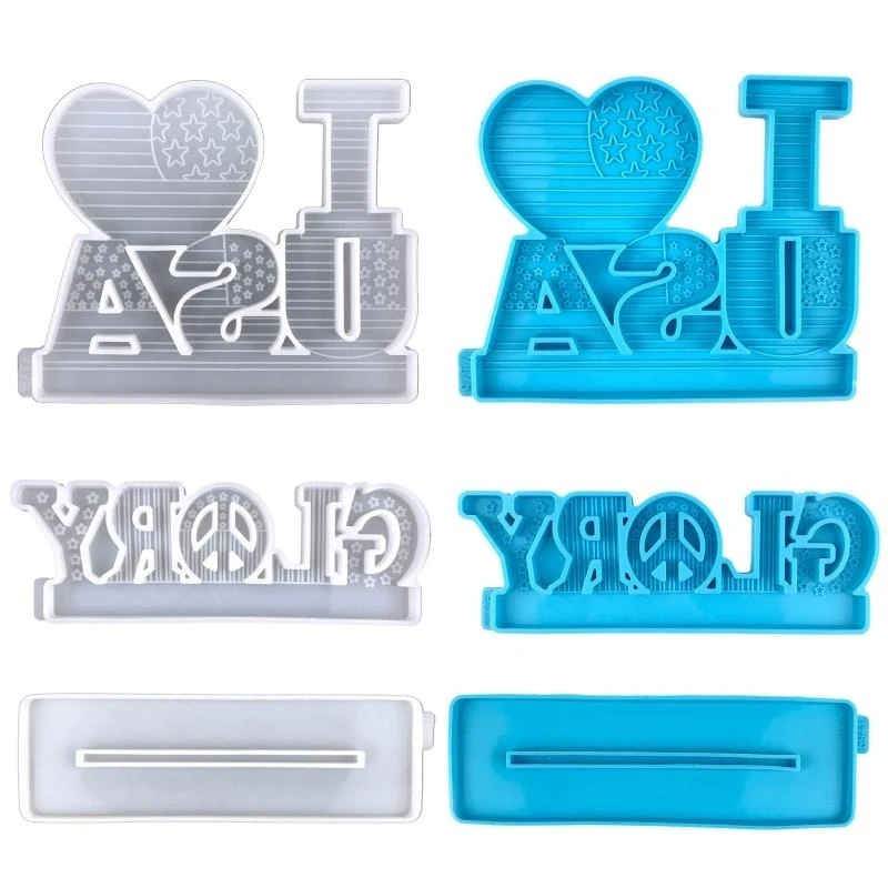 

Форма для литья эпоксидной смолы в честь Дня независимости, подходящая для украшения рабочего стола