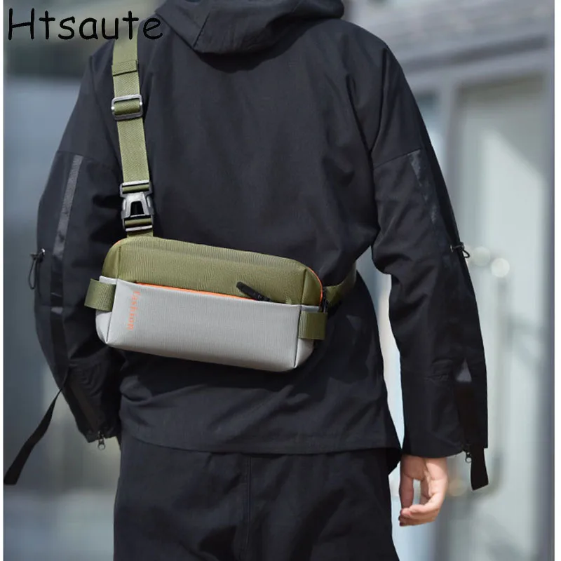 

Waterproof Man Waist Bags Fashion Chest Pack Outdoor Sports Traveling Crossbody Bag Casual Travel Male Bum Belt bolso hombre