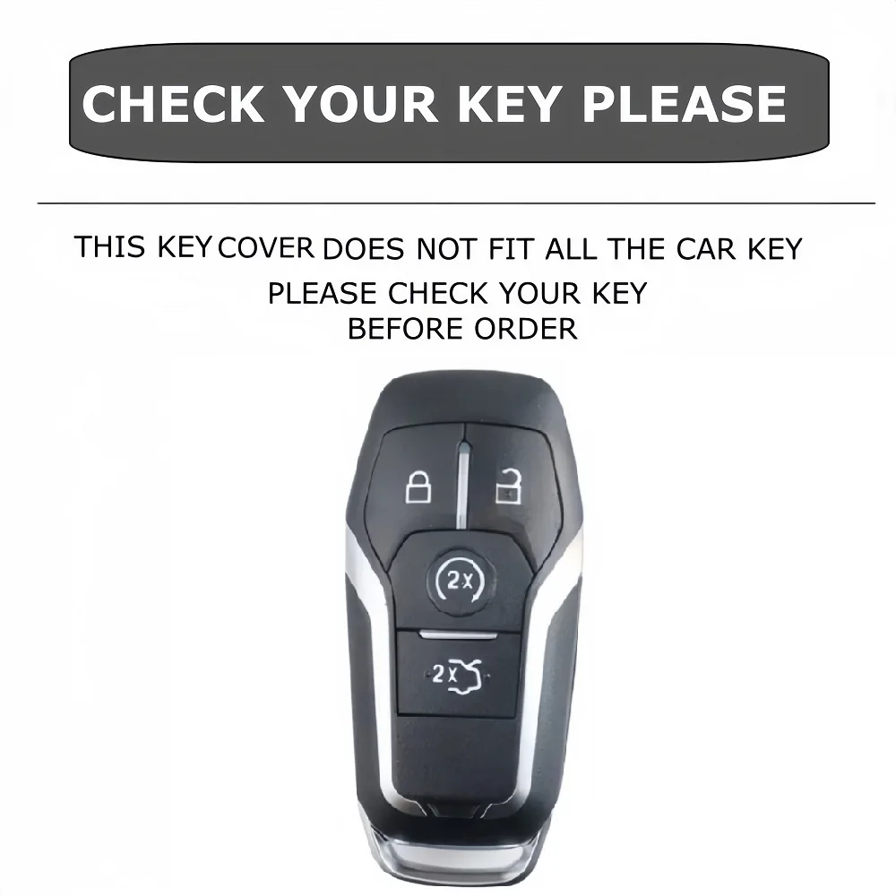 For Ford Focus Mk2 C Max S-MAX EcoSport Fusion Fiesta Mk7 Cougar Mondeo 2 Mustang Mach Car Key Case Cover Shell Fob Holder