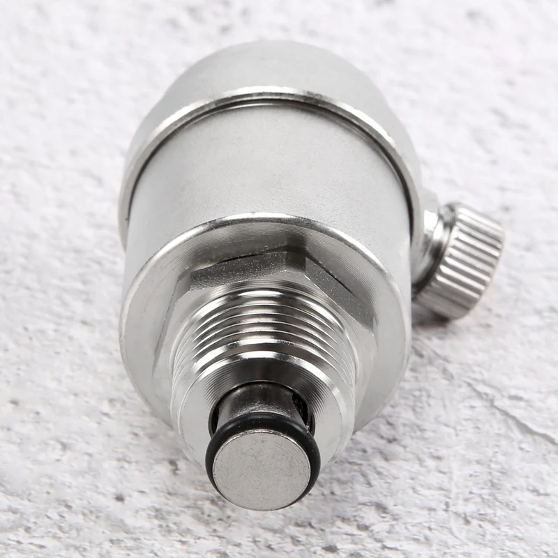 1/2 Inch Stainless Steel 304 Automatic Air Vent Valve For Solar Water Heater Pressure Relief Valve 10Bar