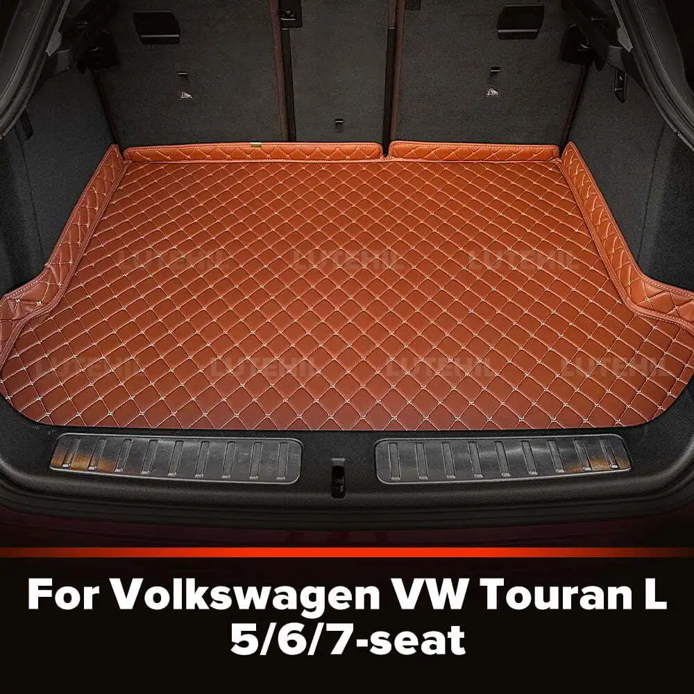 

Для Volkswagen VW Touran L 5/6/7-сиденье, индивидуальный коврик для багажника автомобиля, антигрязная накладка, защитный коврик, вкладыш для багажника, авто аксессуары для интерьера