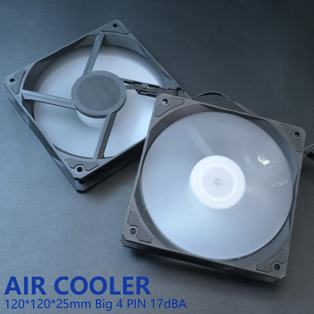 

120mm Quiet Computer Fan Silent PC Fans for Computer PC Case GPU CPU Cooler Radiator Cooling NO RGB