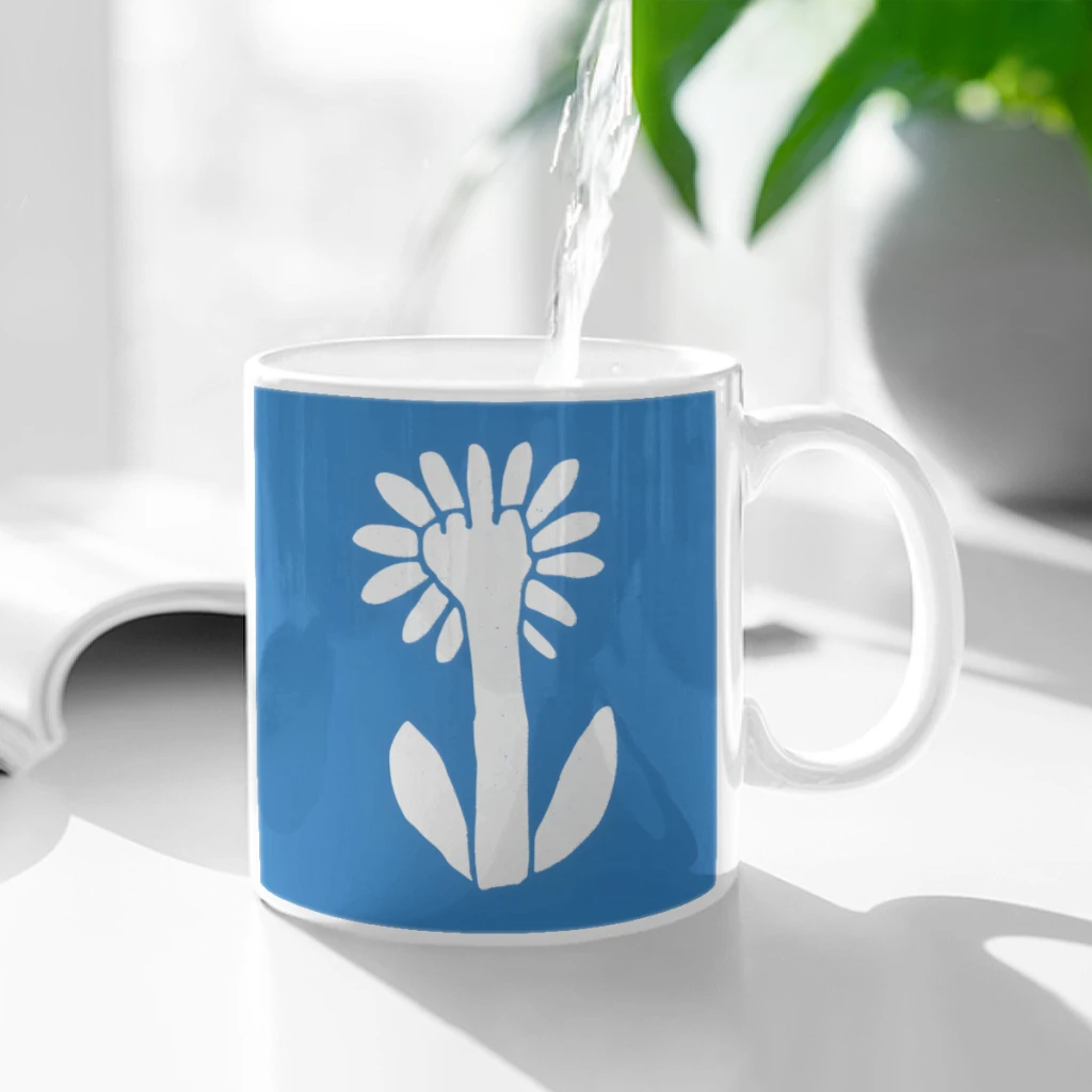 

Love Me Not Ceramic Cup Coffee Oatmeal Breakfast Cup Creative Personality Mug