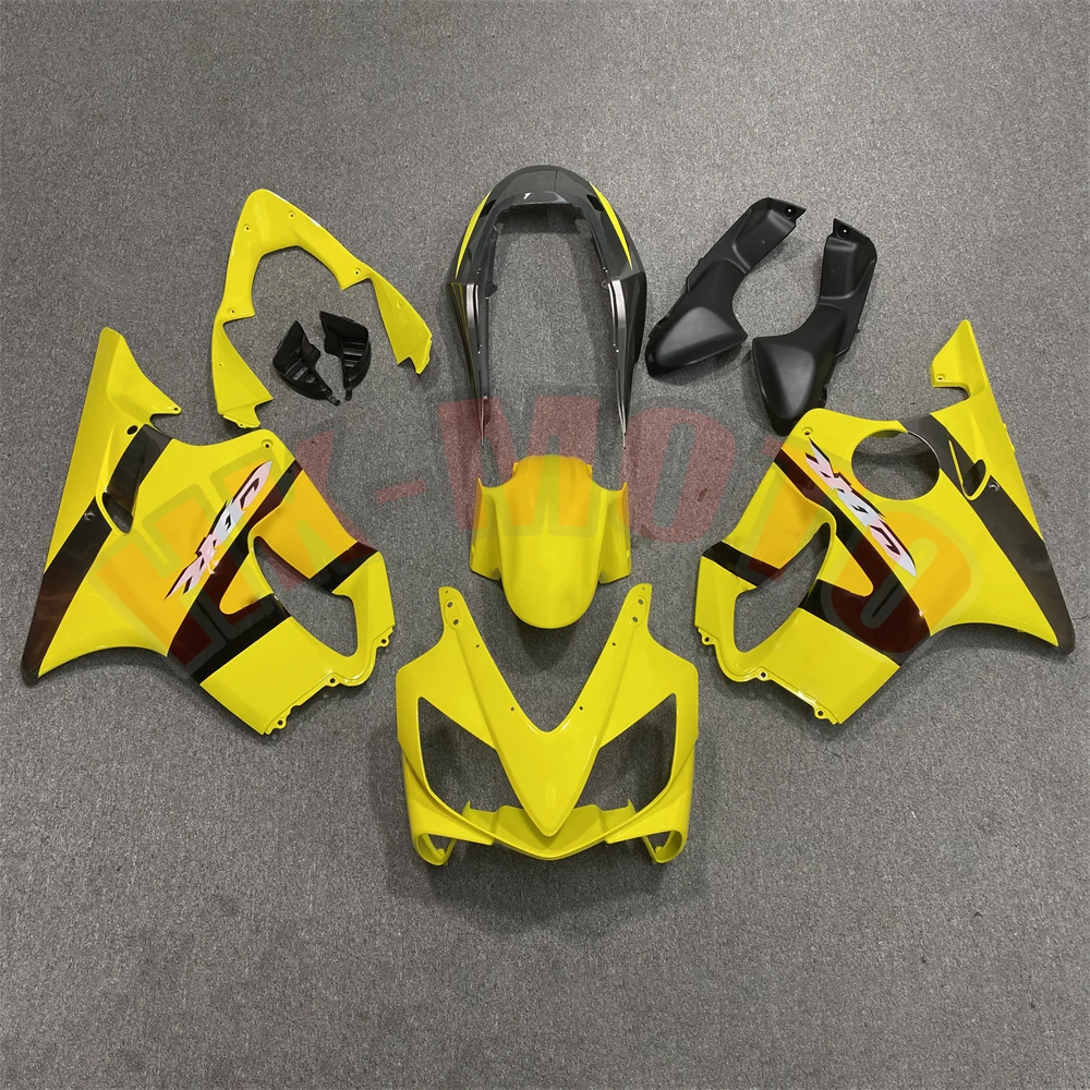 Motorcycle Fairing Kit Fit For CBR 600 CBR600 F4i 2004 2005 2006 2007 Bodywork Set High Quality Abs Injection Yellow