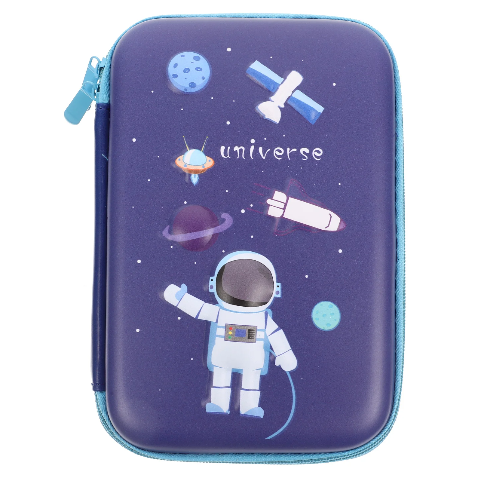 

Cartoon Pattern Large Capacity Pencil Pouch Portable Handheld Organizer Storage Bag Zipper Student Stationery Case